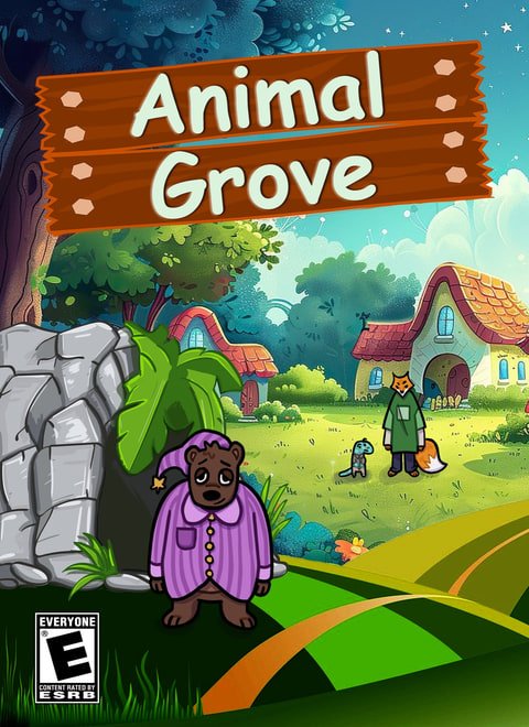 Animal Grove book-cover design