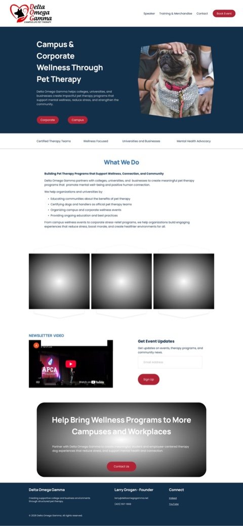 Delta Omega Gamma homepage