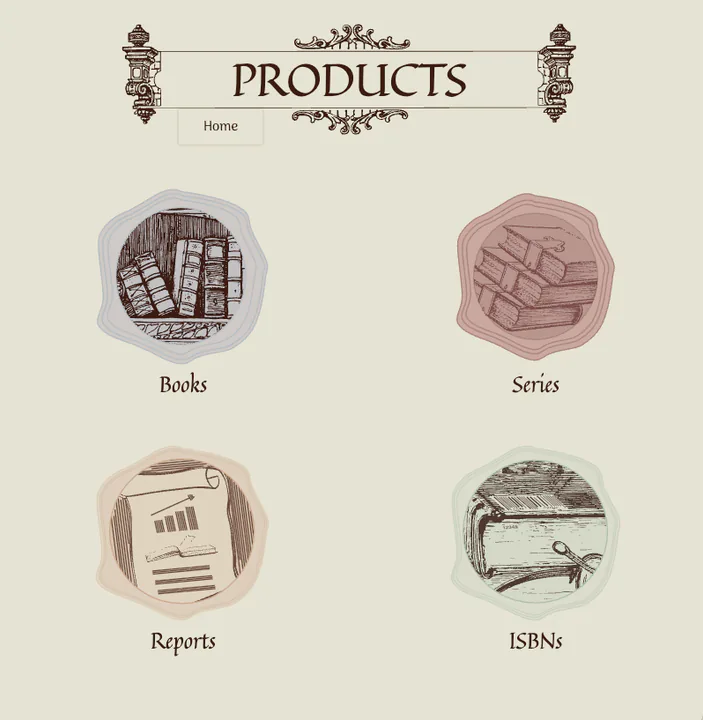 ISA52 custom publishing application products dashboard